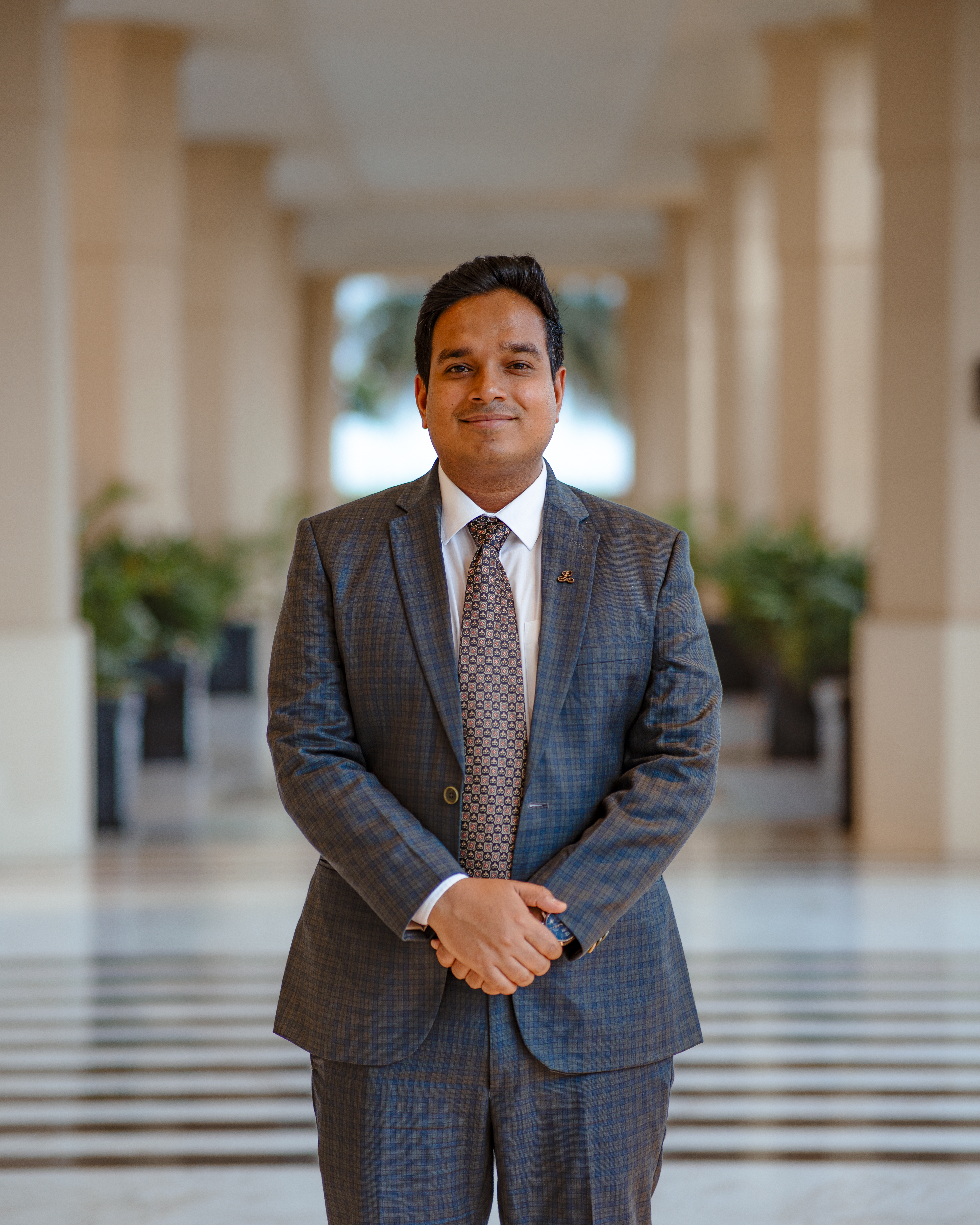 The Leela Gandhinagar Welcomes Ashwin Nayak as F&B Manager